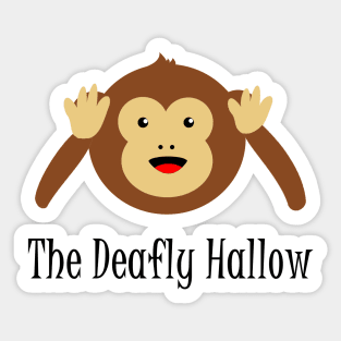 The Deafly Hallow Sticker